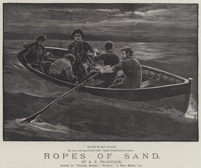Ropes of Sand, kirjoittanut R E Francillon tekijältä Henry Stephen Ludlow