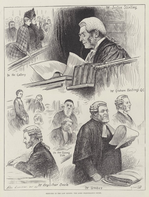 Luonnokset lakituomioistuimissa, Lord Chancellor