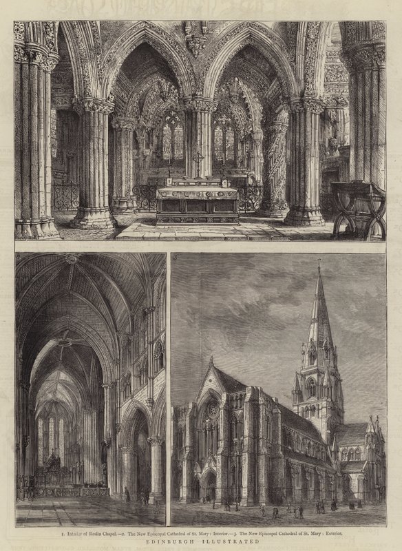 Edinburgh Illustrated tekijältä Henry William Brewer