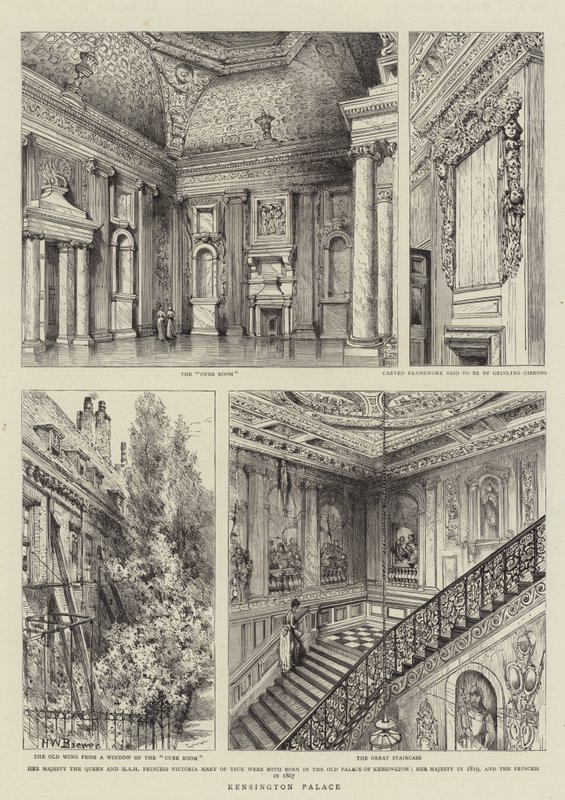 Kensingtonin palatsi tekijältä Henry William Brewer