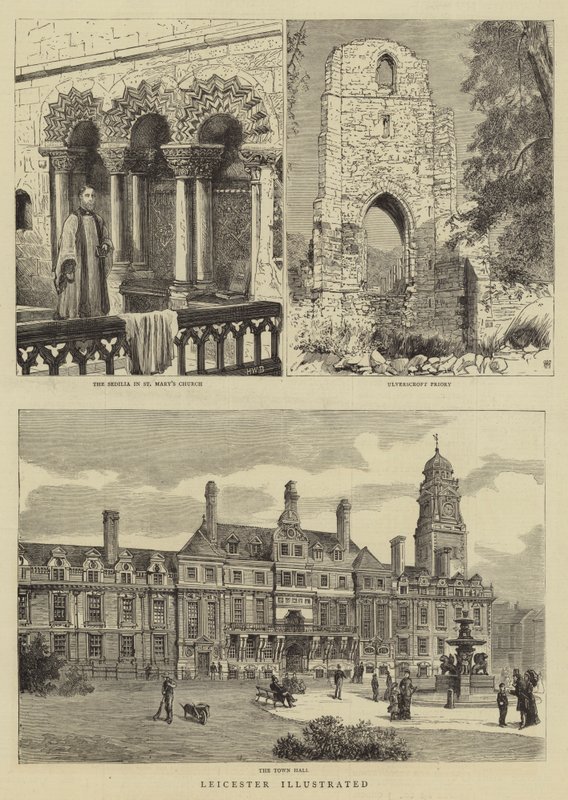 Leicester Illustrated tekijältä Henry William Brewer