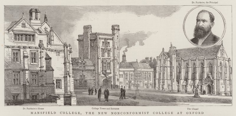 Mansfield College, New Nonconformist College Oxfordissa tekijältä Henry William Brewer
