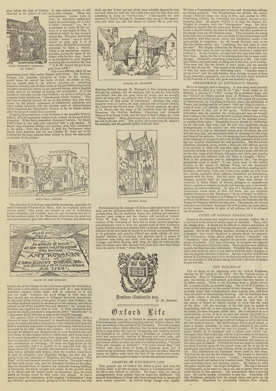 Oxford Illustrated tekijältä Henry William Brewer