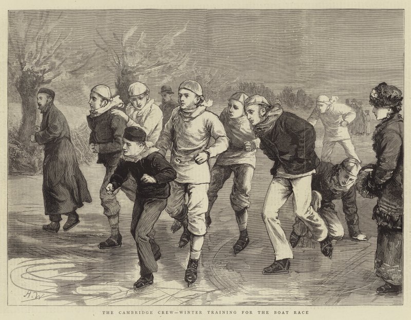 Cambridge Crew, Winter Training for Boat Race tekijältä Henry Woods