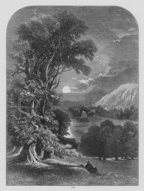 John Milton, Il Penseroso tekijältä Henry after Warren