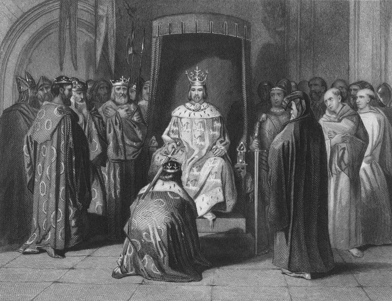 Kuningas Richard II ryöstää Irlannin kuninkaat tekijältä Henry after Warren