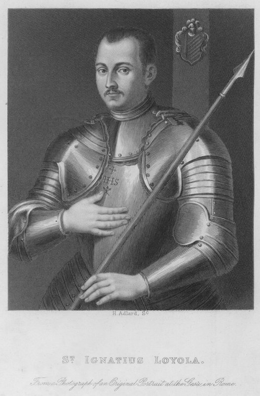 St Ignatius Loyola (kaiverrus) tekijältä Henry Adlard