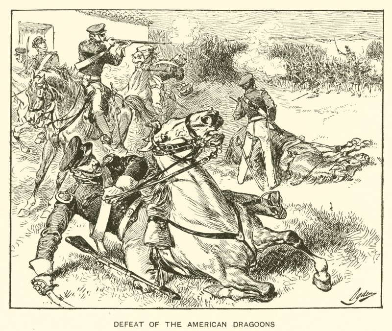 American Dragonsin tappio (litho) tekijältä Henry Alexander (after) Ogden