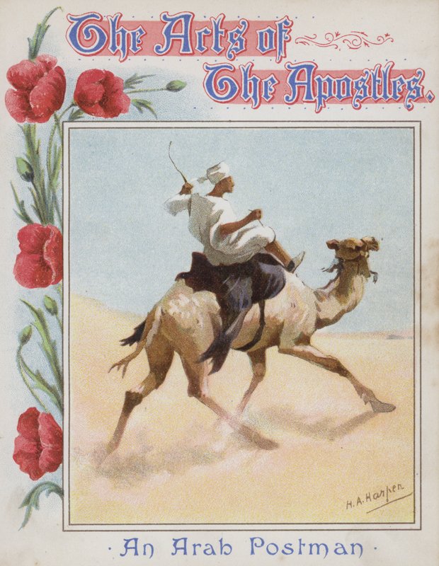 arabipostimies (chromolitho) tekijältä Henry Andrew Harper