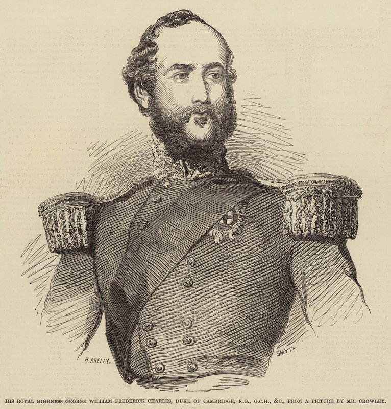 Hänen kuninkaallinen korkeutensa George William Frederick Charles, Cambridgen herttua, KG, GCH jne tekijältä Henry Anelay