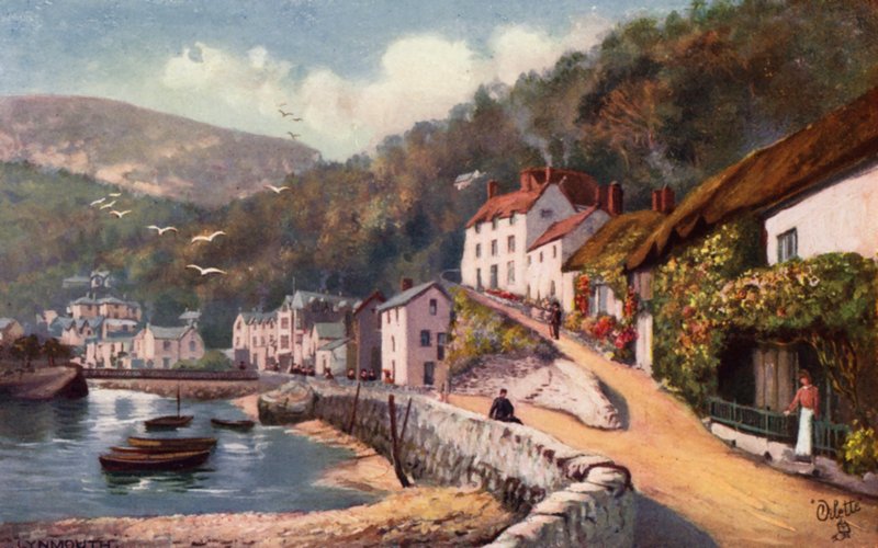 Lynmouth (värilitro) tekijältä Henry B. (after) Wimbush
