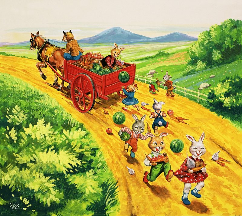 Brer Rabbit tekijältä Henry Charles Fox