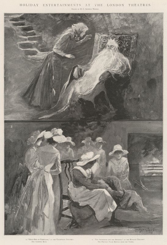 Lomaviihdettä Lontoon teattereissa tekijältä Henry Charles Seppings Wright