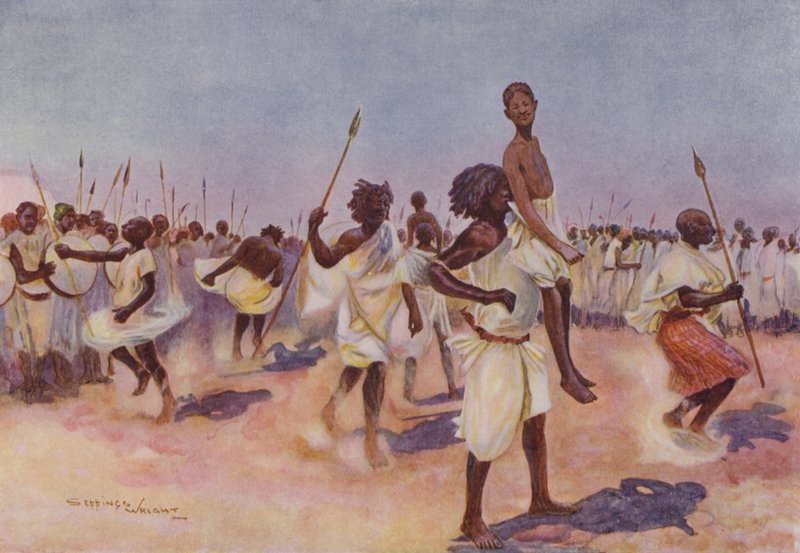 Borana Bororansi -tanssi, Somalimaa tekijältä Henry Charles Seppings Wright