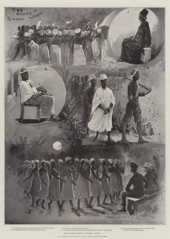Viimeaikainen nousu Sierra Leonessa tekijältä Henry Charles Seppings Wright