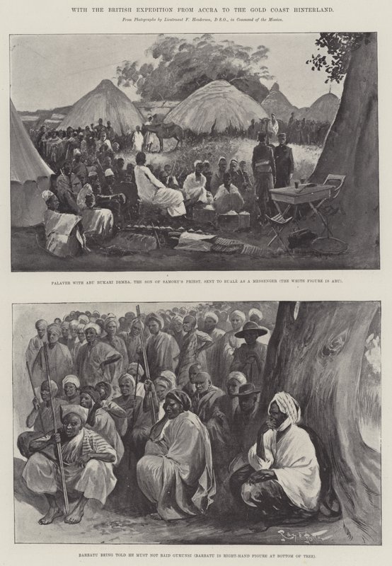 Brittiläisen tutkimusmatkan kanssa Accrasta Gold Coastin sisämaahan tekijältä Henry Charles Seppings Wright