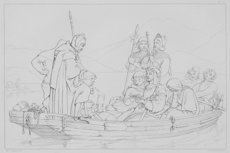 Jakso Robert Brucen elämästä Sir Walter Scottin mukaan tekijältä Henry Courtney after Selous