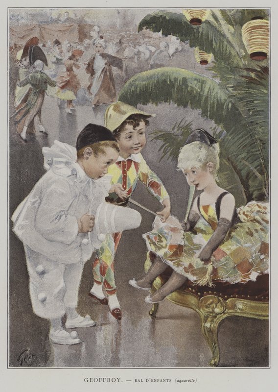 Bal dEnfants (Childrens Ball) tekijältä Henri Jules Jean Geoffroy