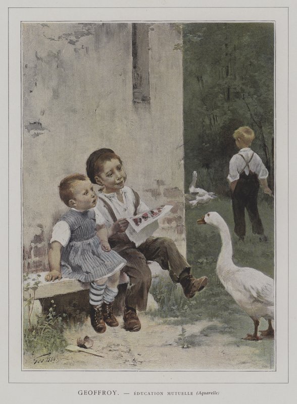 Education Mutuelle (keskinäinen koulutus) tekijältä Henri Jules Jean Geoffroy