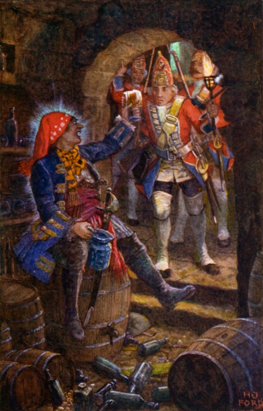 Isä Redcap löytyi kellarista tekijältä Henry Justice Ford