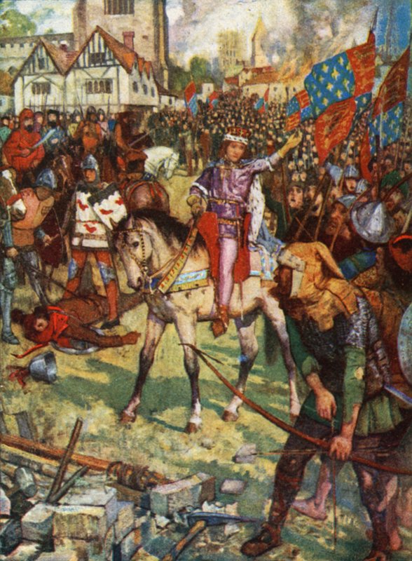 Kuningas Richard II ja Watt Tyler tekijältä Henry Justice Ford