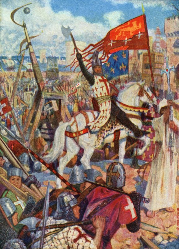 Kuningas Richard I Pyhässä maassa tekijältä Henry Justice Ford