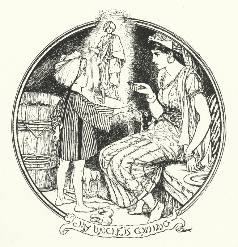 Setäni tulee (kaiverrus) tekijältä Henry Justice Ford