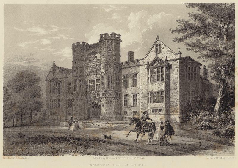 Brereton Hall, Cheshire tekijältä Henry Lark Pratt