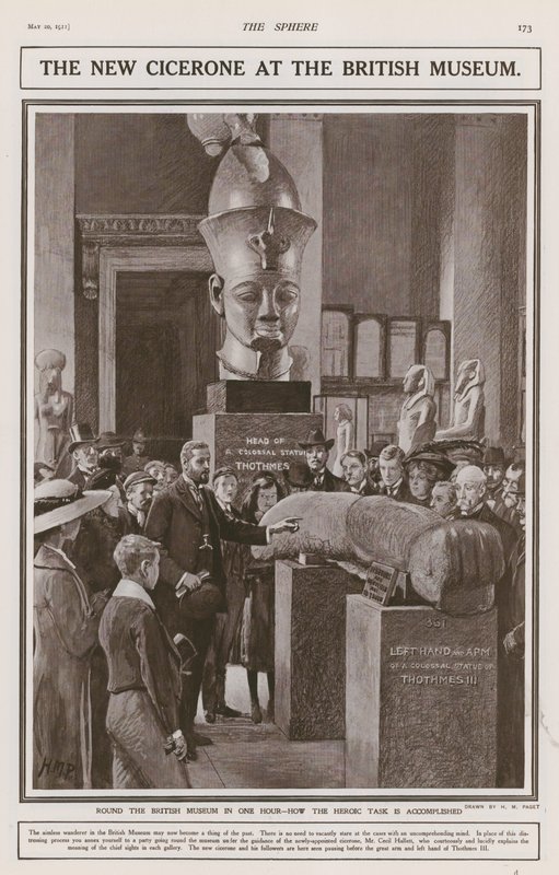 Uusi Cicerone British Museumissa tekijältä Henry Marriott Paget