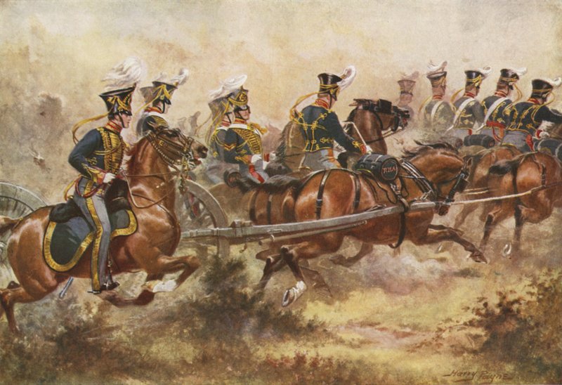Royal Horse Artillery, c1832 tekijältä Henry Payne