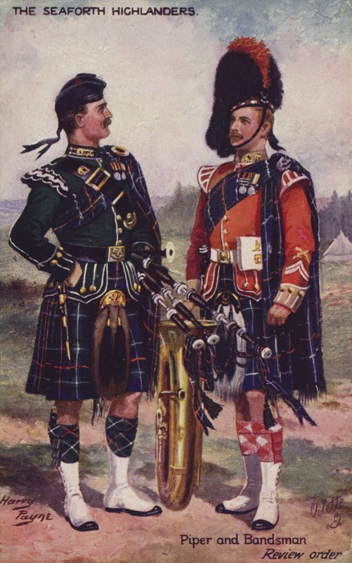 Seaforth Highlanders tekijältä Henry Payne