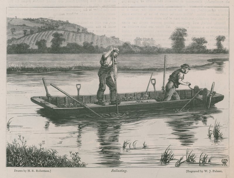 Ballastointi Thames-joella tekijältä Henry Robert Robertson
