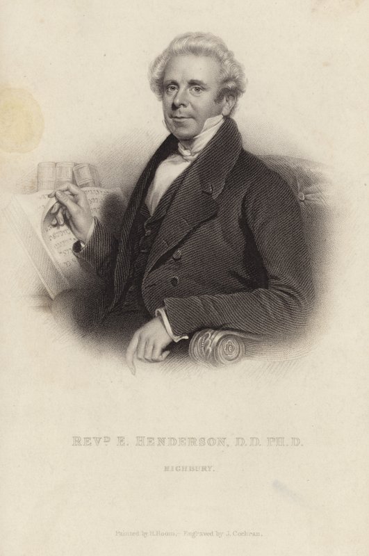 Pastori Ebenezer Henderson tekijältä Henry Room