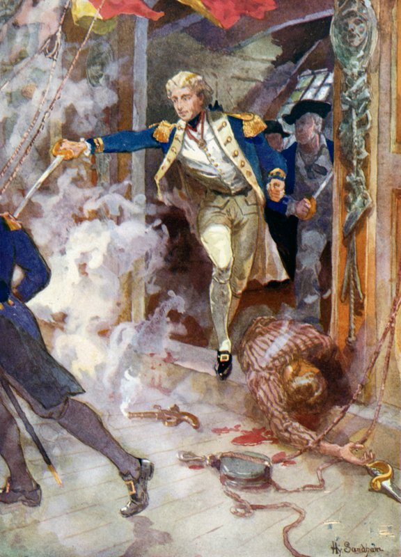 St Vincentin taistelu tekijältä Henry Sandham
