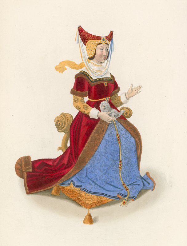 Constancia, Lancasterin herttuatar, John of Gauntin vaimo, n. 1525 tekijältä Henry Shaw