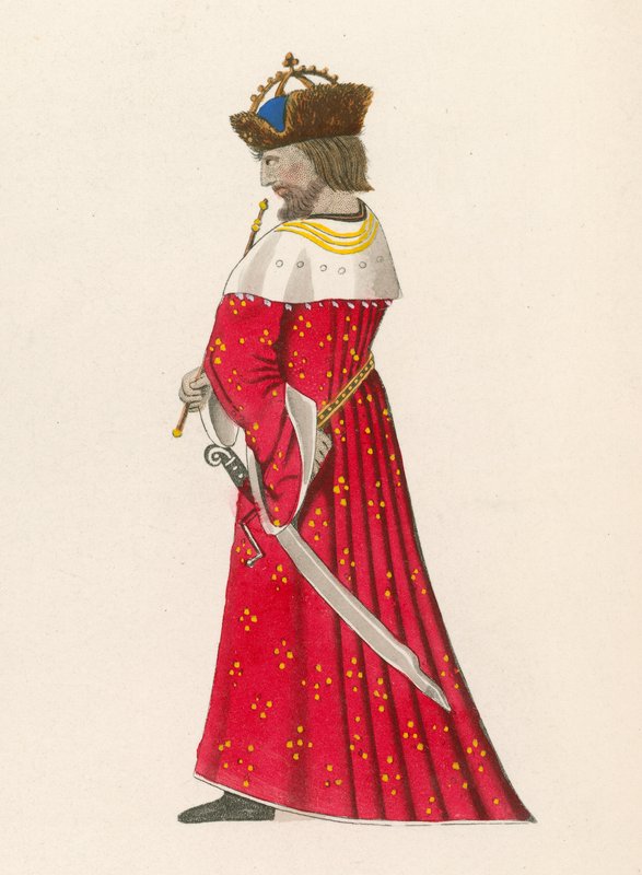 Kuva 4 Romance of the Rose, n. 1480, British Museumissa, Harl M S 4425 tekijältä Henry Shaw
