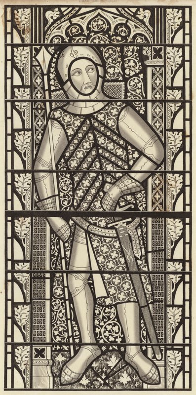 Gilbert de Clare, Earl of Clare, Tewkesbury Abbey Churchista, noin 1340 tekijältä Henry Shaw