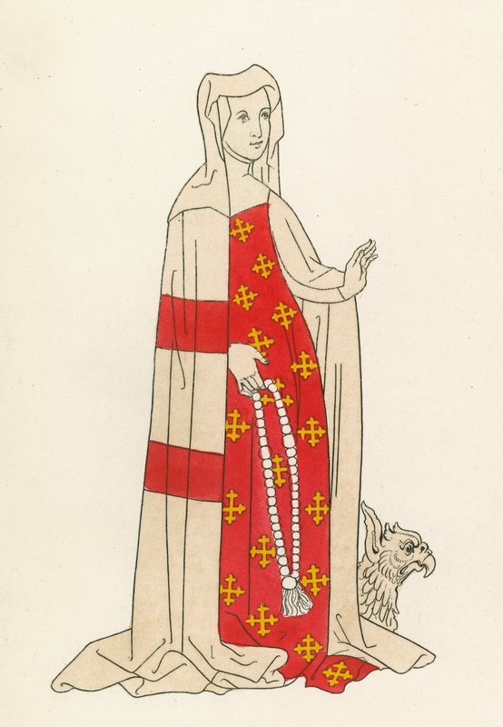 Isabella, William Beauchampin vaimo, 1483-85 tekijältä Henry Shaw