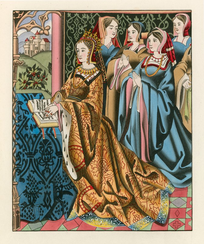Margaret, Henrik VI:n ja hänen hovinsa kuningatar, 1400-luvun puoliväli tekijältä Henry Shaw