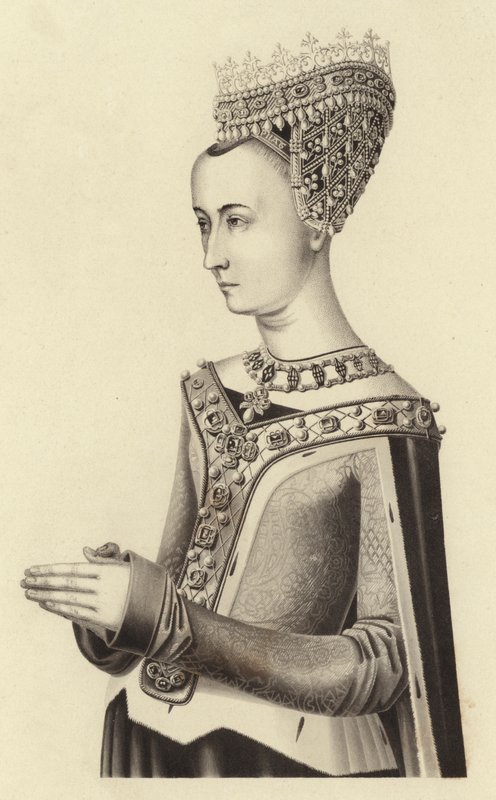 Margaret, James III:n Skotlannin kuningatar, noin 1483 tekijältä Henry Shaw