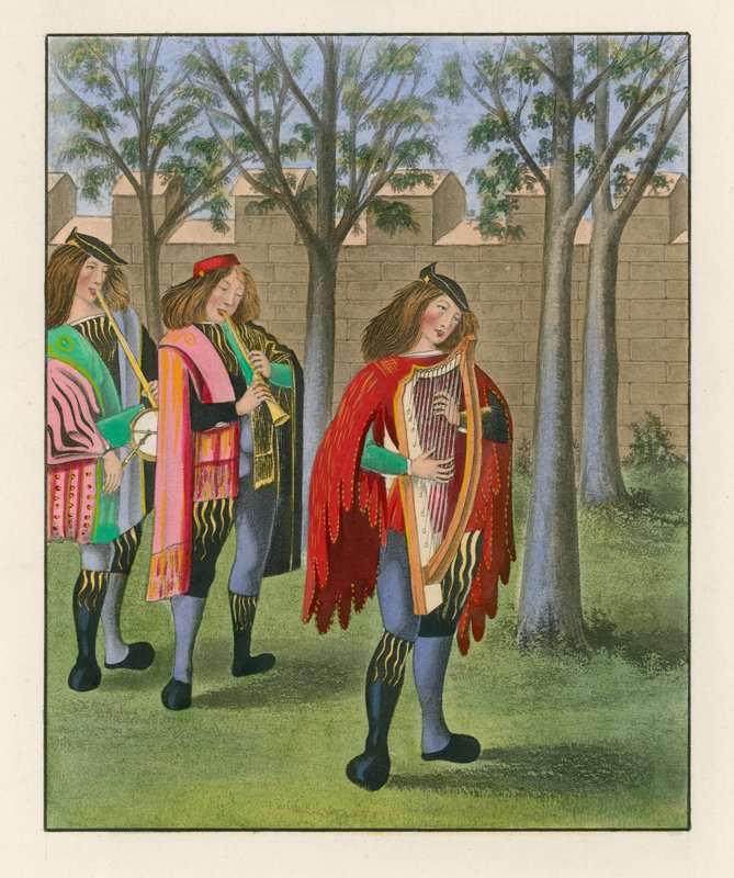 Minstrels, n. 1480 tekijältä Henry Shaw
