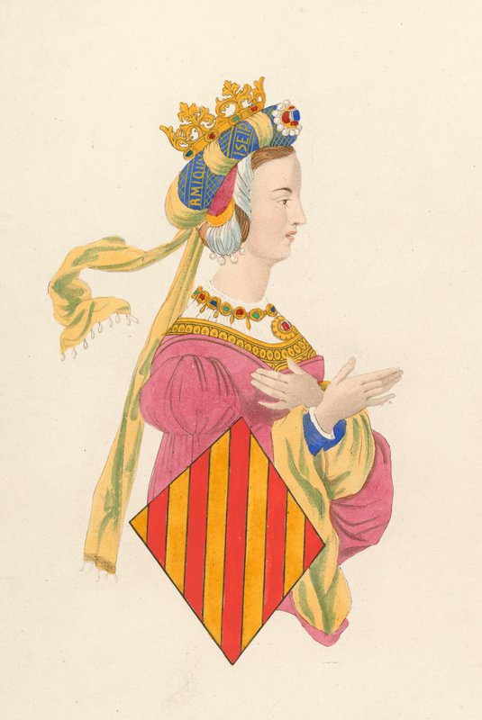 Aragonian kuningatar Leonora tekijältä Henry Shaw