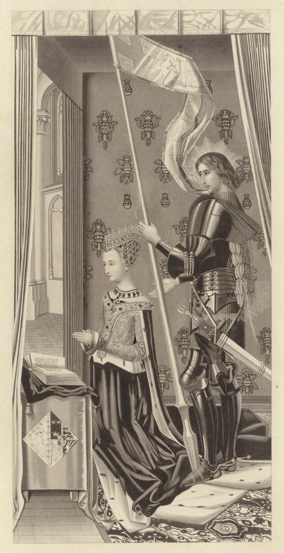 Skotlannin kuningatar Margaret, noin 1483 tekijältä Henry Shaw