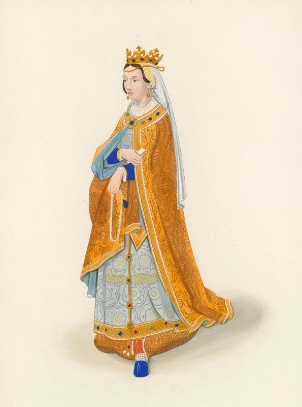 Kuningatar Phillippa, n. 1525 tekijältä Henry Shaw