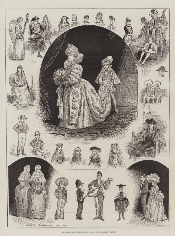 Nuorten naamiaisjuhlat Mansion Housessa tekijältä Henry Stephen Ludlow