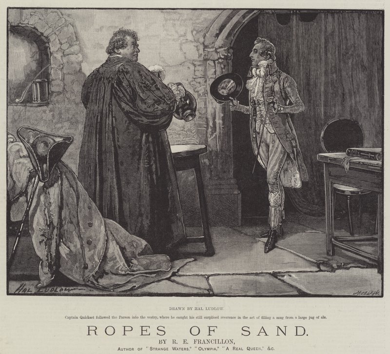 Ropes of Sand, kirjoittanut R E Francillon tekijältä Henry Stephen Ludlow
