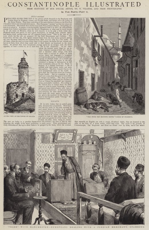Kuvitettu Konstantinopoli tekijältä Henry William Brewer