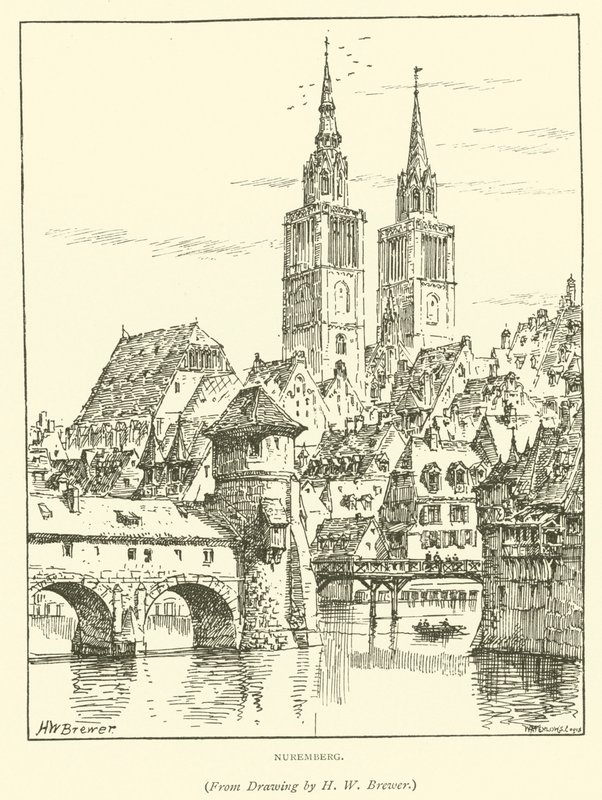 Nürnberg (kaiverrus) tekijältä Henry William Brewer