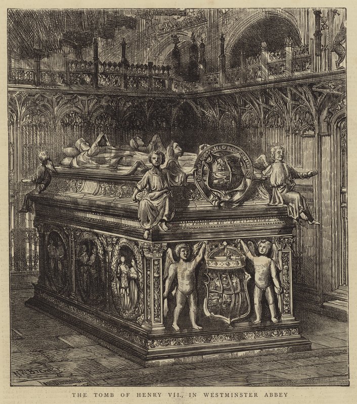 Henry VII:n hauta Westminster Abbeyssa tekijältä Henry William Brewer
