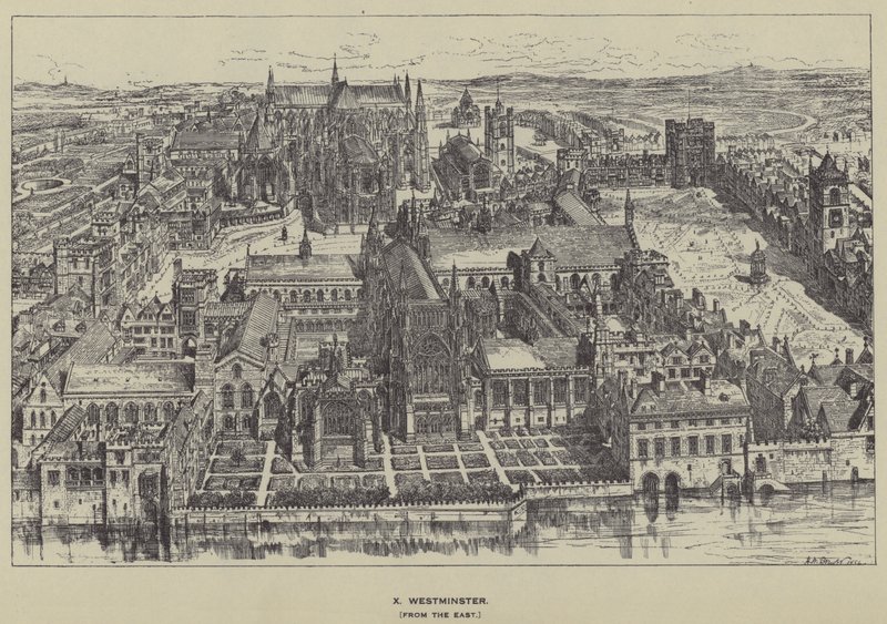 Westminster, idästä tekijältä Henry William Brewer